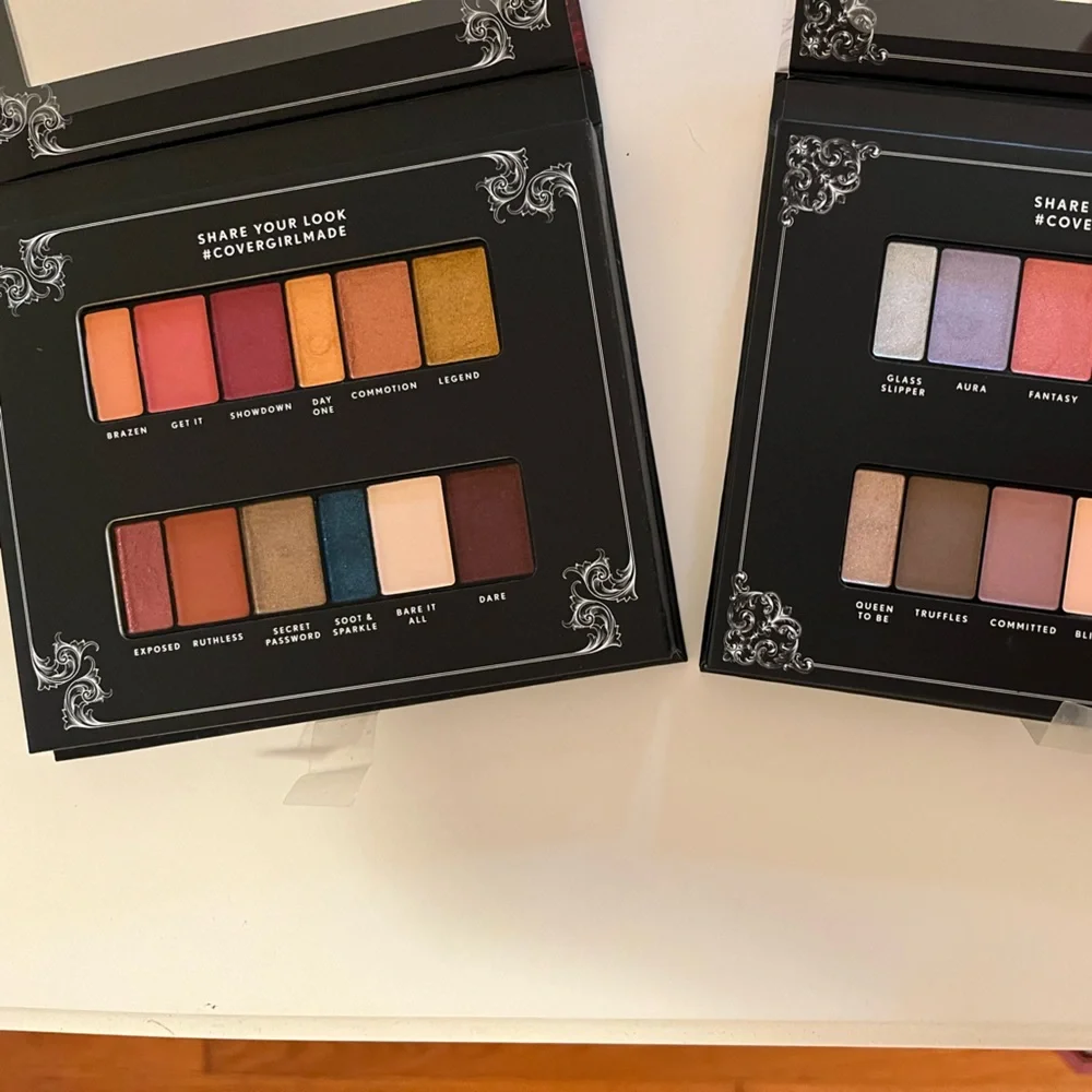 New Covergirl Ascension & Revolution Eyeshadow Palette versatile matte & shimmer